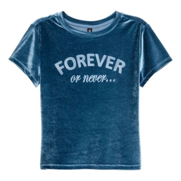 🏷️ 5 for $25 - FOREVER Or Never Baby Tee - Picture 2 of 5